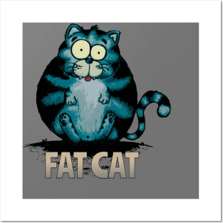 Fat Cat Posters and Art